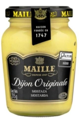Mostarda Dijon Original Maille Vidro 215g